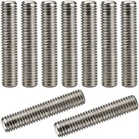 10 Piezas M8 x 40 mm Tornillos Sin Cabeza- Tornillo Cabeza Plana Inoxidable con Hexágono Interior para el Mantenimiento…